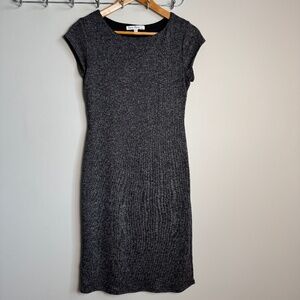 Velvet Torch Short Sleeve Lined Sweater‎ Dress Gray Size Large Date Night Casual